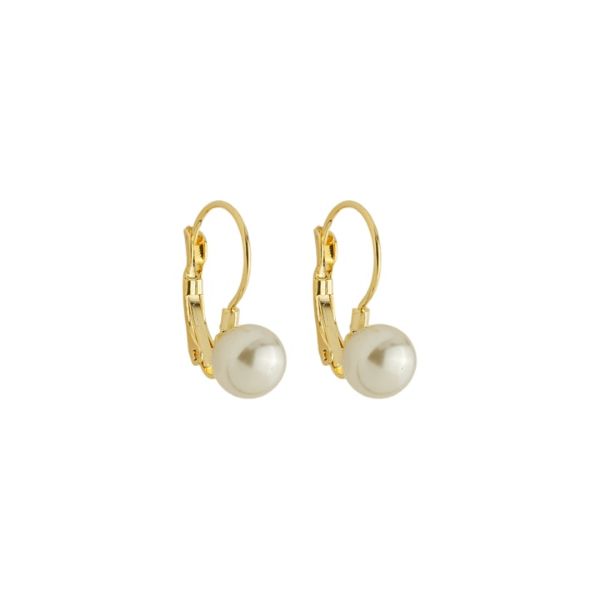 Imagem de Brinco argola com pérola 8mm - 0527830