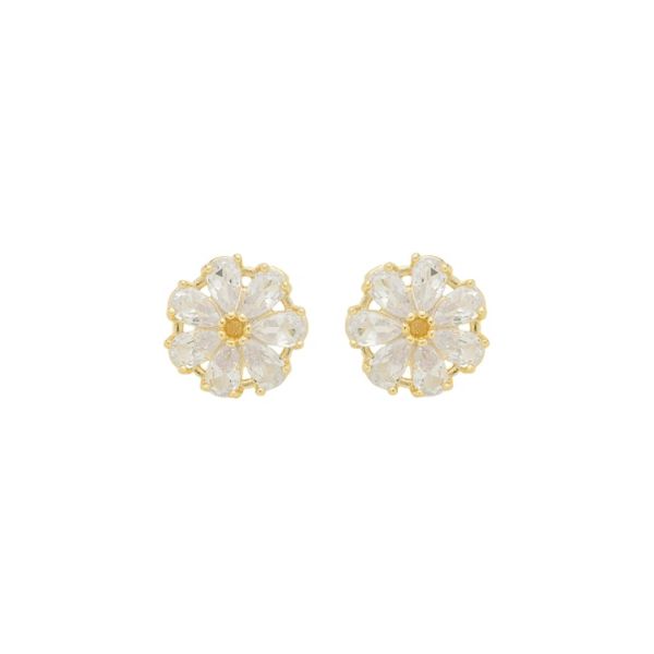 Imagem de Brinco flor zircônia - 0527966 