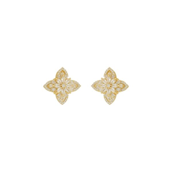 Imagem de Brinco flor zircônia - 0527969