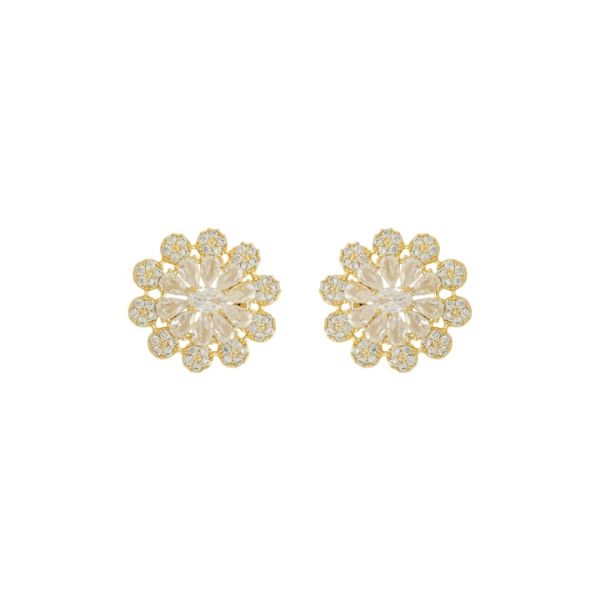 Imagem de Brinco flor zircônia - 0527958