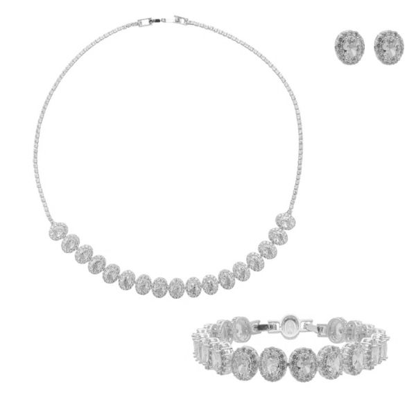 Imagem de Conjunto oval zircônia  - 1101412