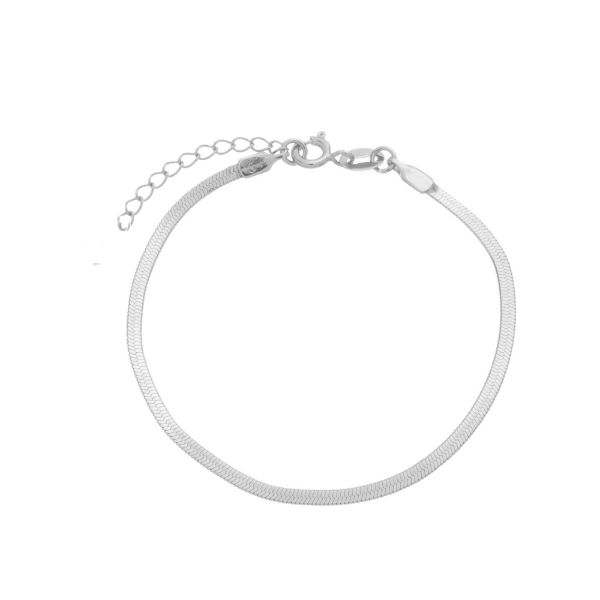 Imagem de Pulseira fita malha laminada 3mm - 0406388