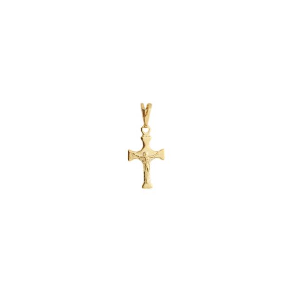 Imagem de Pingente cruz em chapa com Cristo - 0207642