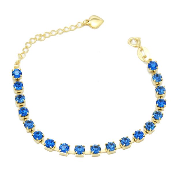 Imagem de Pulseira riviera pedra 4mm strass - 0402796