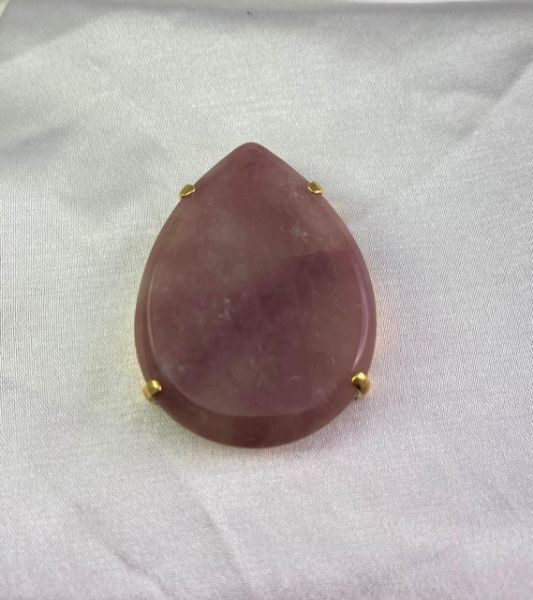 Imagem de Pingente pedra rosa natural  - 0207931