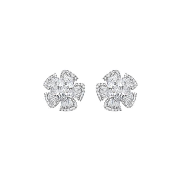 Imagem de Brinco flor zircônia - 0527961