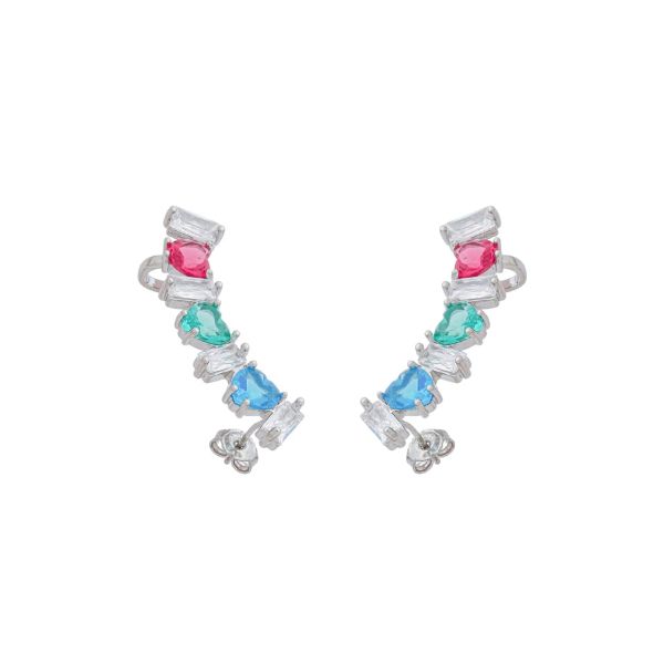 Imagem de Brinco ear cuff pedra zircônia - 0525958 - Cores
