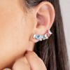 Imagem de Brinco ear cuff pedra zircônia colorida - 0525958