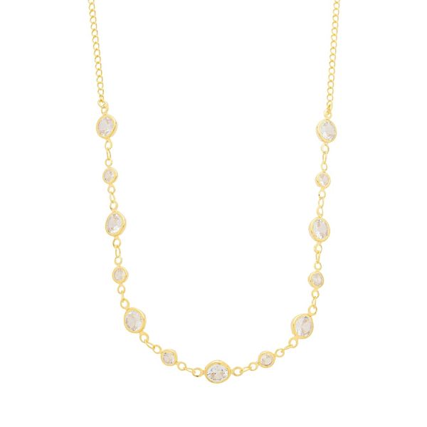 Imagem de Corrente choker pedra zircônia - 0306987