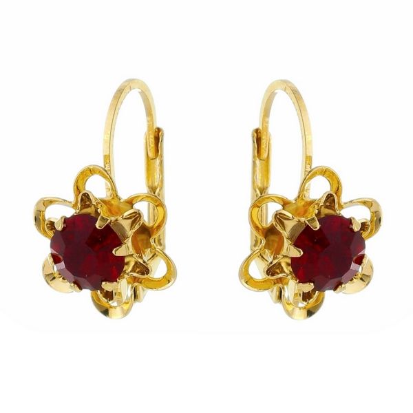 Imagem de Brinco argola flor - 0522279