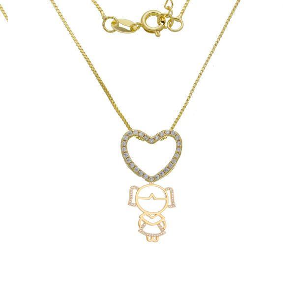 Imagem de Corrente coração menina - 0307013