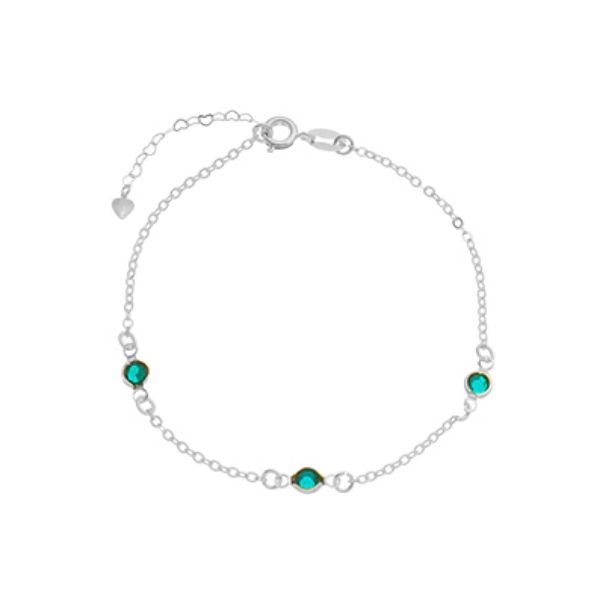 Imagem de Pulseira tiffany verde - 0406509