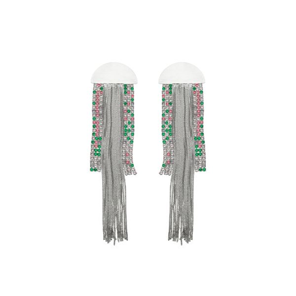 Imagem de Brinco zircônia colorida  - 0528281