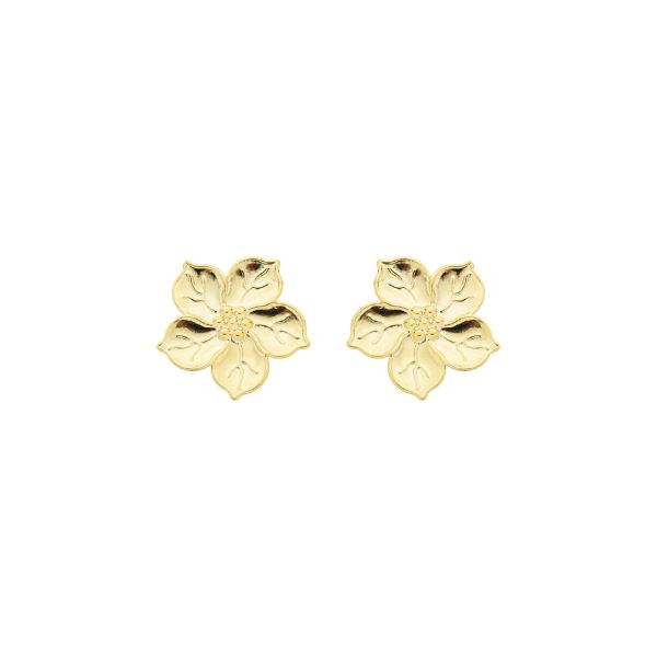 Imagem de Brinco flor trabalhada - 0527609