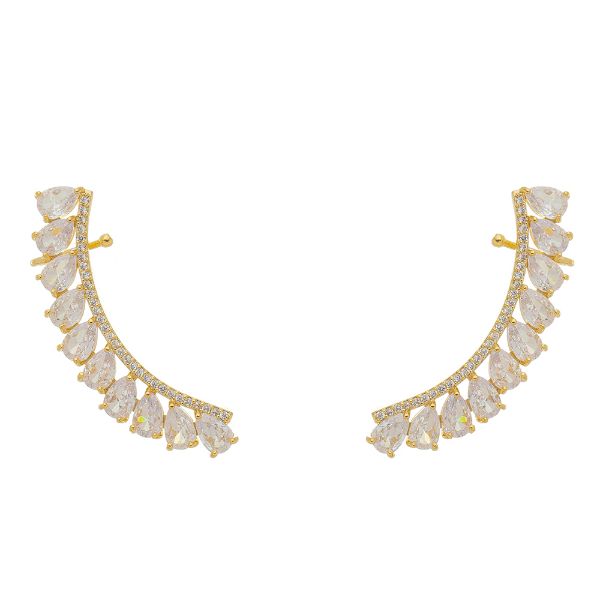 Imagem de Brinco ear cuff gota zircônia - 0525681