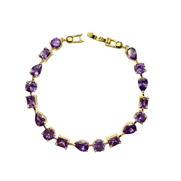 Imagem de Pulseira tanzanita zircônia  - 0402273