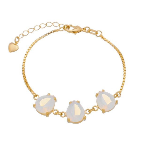 Imagem de Pulseira pedra gota natural - 0406410