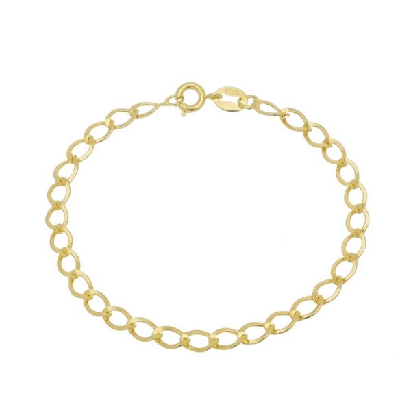 Imagem de Pulseira malha elos iguais - 0404089