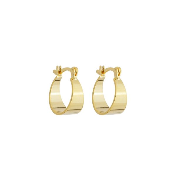 Imagem de Brinco argola lisa  - 0528380
