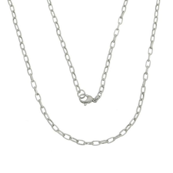 Imagem de Corrente malha cartier 3mm; 60cm - 0305612