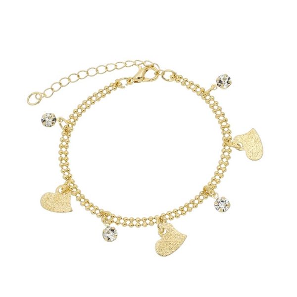 Imagem de Pulseira pingentes coração  - 0403883