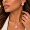 Imagem de Conjunto pedra gota fusion rosa - 1101311